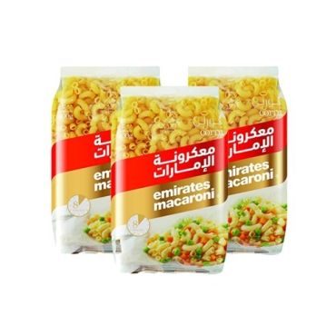 Emirates Macaroni 3 x 400Gm-Corni, 8 Pieces Per Carton